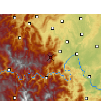 Nearby Forecast Locations - Emei Dağı - Harita