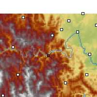 Nearby Forecast Locations - Ebian - Harita