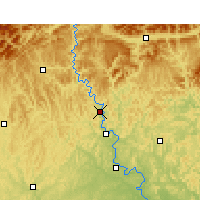 Nearby Forecast Locations - Cangxi - Harita