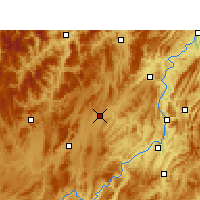 Nearby Forecast Locations - Fenggang - Harita