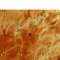 Nearby Forecast Locations - Weng'an - Harita