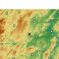 Nearby Forecast Locations - Fenghuang - Harita