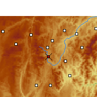 Nearby Forecast Locations - Duyun - Harita