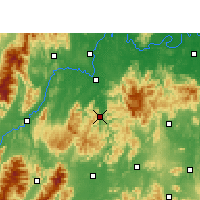 Nearby Forecast Locations - Shuangpai - Harita