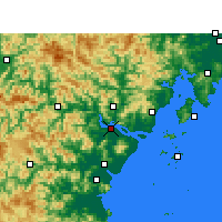 Nearby Forecast Locations - Wenzhou - Harita