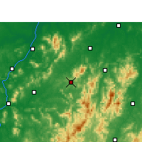 Nearby Forecast Locations - Le'an - Harita