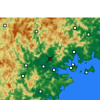 Nearby Forecast Locations - Changtai - Harita