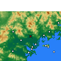 Nearby Forecast Locations - Chaozhou - Harita