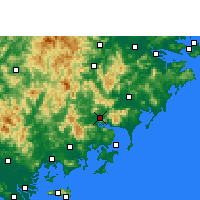Nearby Forecast Locations - Yunxiao - Harita