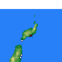 Nearby Forecast Locations - Lanzarote - Harita