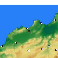 Nearby Forecast Locations - Es Sénia - Harita
