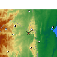 Nearby Forecast Locations - Vuvulane - Harita
