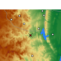 Nearby Forecast Locations - Pongola - Harita