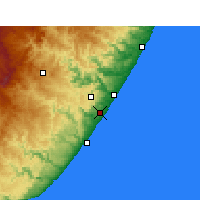 Nearby Forecast Locations - Margate - Harita