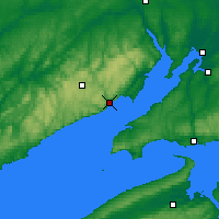 Nearby Forecast Locations - Fundy Park Cs - Harita