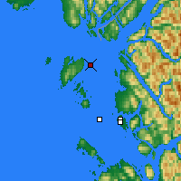 Nearby Forecast Locations - Grey Islet - Harita