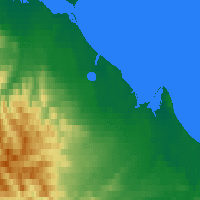 Nearby Forecast Locations - Herschel Island - Harita