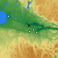 Nearby Forecast Locations - Jonquière - Harita