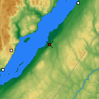 Nearby Forecast Locations - La Pocatière - Harita