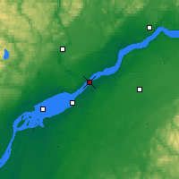 Nearby Forecast Locations - Trois-Rivières - Harita