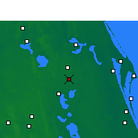 Nearby Forecast Locations - Orlando - Harita