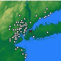Nearby Forecast Locations - New York - Harita
