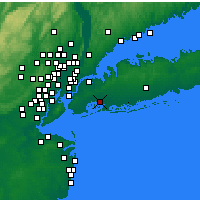 Nearby Forecast Locations - New York (JFK) - Harita