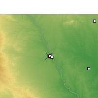 Nearby Forecast Locations - Piedras Negras - Harita