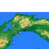 Nearby Forecast Locations - Tocumen - Harita