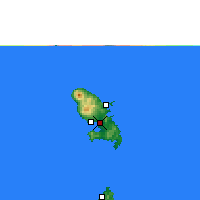 Nearby Forecast Locations - Martinik - Harita