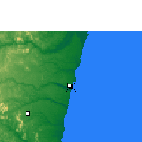 Nearby Forecast Locations - Porto Seguro - Harita