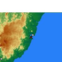 Nearby Forecast Locations - Vitória - Harita