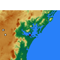 Nearby Forecast Locations - Paranaguá - Harita