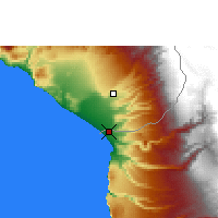 Nearby Forecast Locations - Arica - Harita