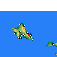 Nearby Forecast Locations - Kaneohe - Harita