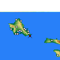 Nearby Forecast Locations - Honolulu - Harita