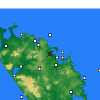 Nearby Forecast Locations - Kerikeri - Harita