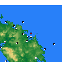 Nearby Forecast Locations - Bay of Islands - Harita
