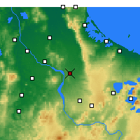 Nearby Forecast Locations - Tīrau - Harita