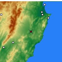 Nearby Forecast Locations - Waipukurau - Harita
