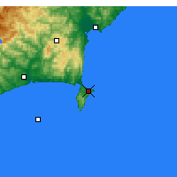 Nearby Forecast Locations - Māhia Peninsula - Harita