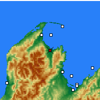 Nearby Forecast Locations - Tākaka - Harita
