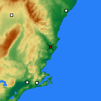Nearby Forecast Locations - Palmerston - Harita
