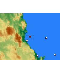 Nearby Forecast Locations - Low Isles Lighthouse - Harita