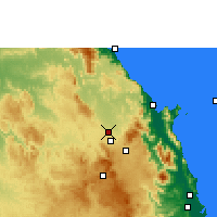Nearby Forecast Locations - Mareeba - Harita