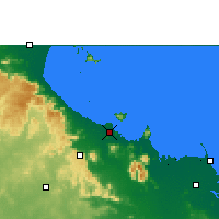 Nearby Forecast Locations - Townsville - Harita