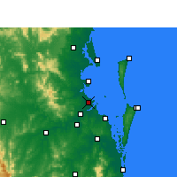 Nearby Forecast Locations - Brisbane - Harita