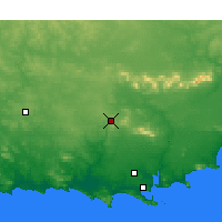 Nearby Forecast Locations - Mount Barker - Harita