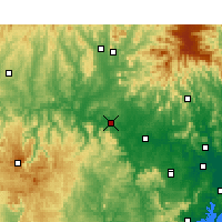 Nearby Forecast Locations - Jerrys Plains - Harita