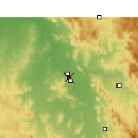 Nearby Forecast Locations - Gunnedah - Harita
